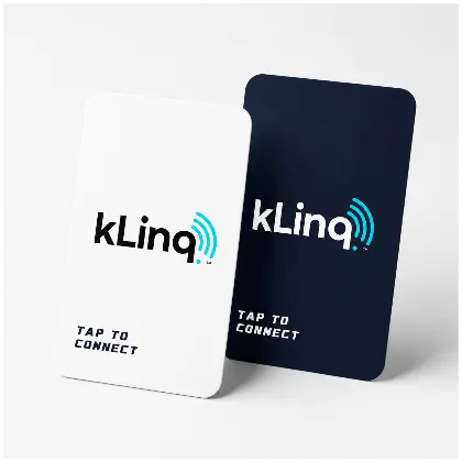 kLinQ black NFC card